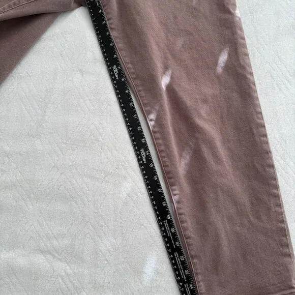 Express Jeans Women's Size 10 Boyfriend MidRise Brown Denim Cotton - Picture 2 of 8